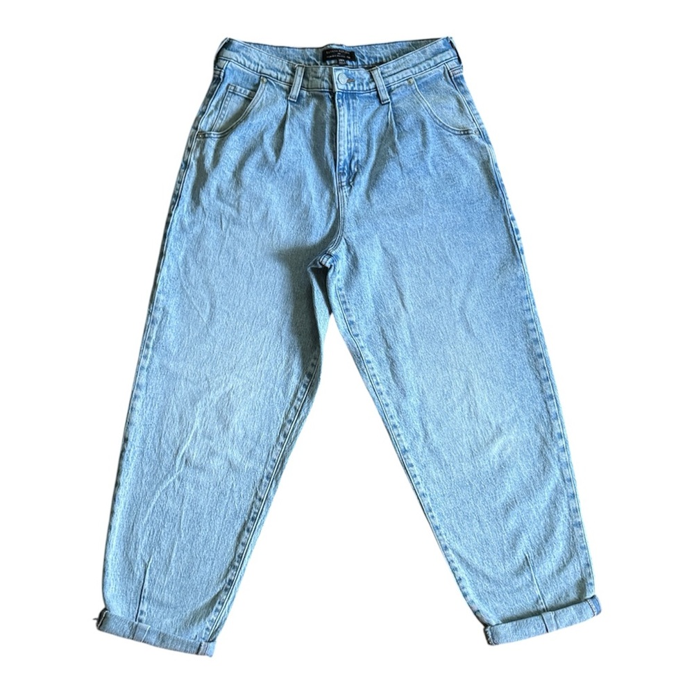 Stone Wash Balloon Jean